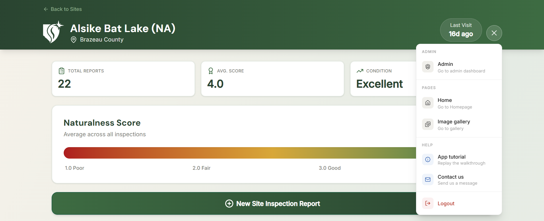 UI Admin Header & AdminNavBar