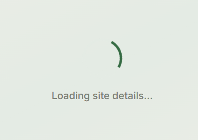 UI Page Loading
