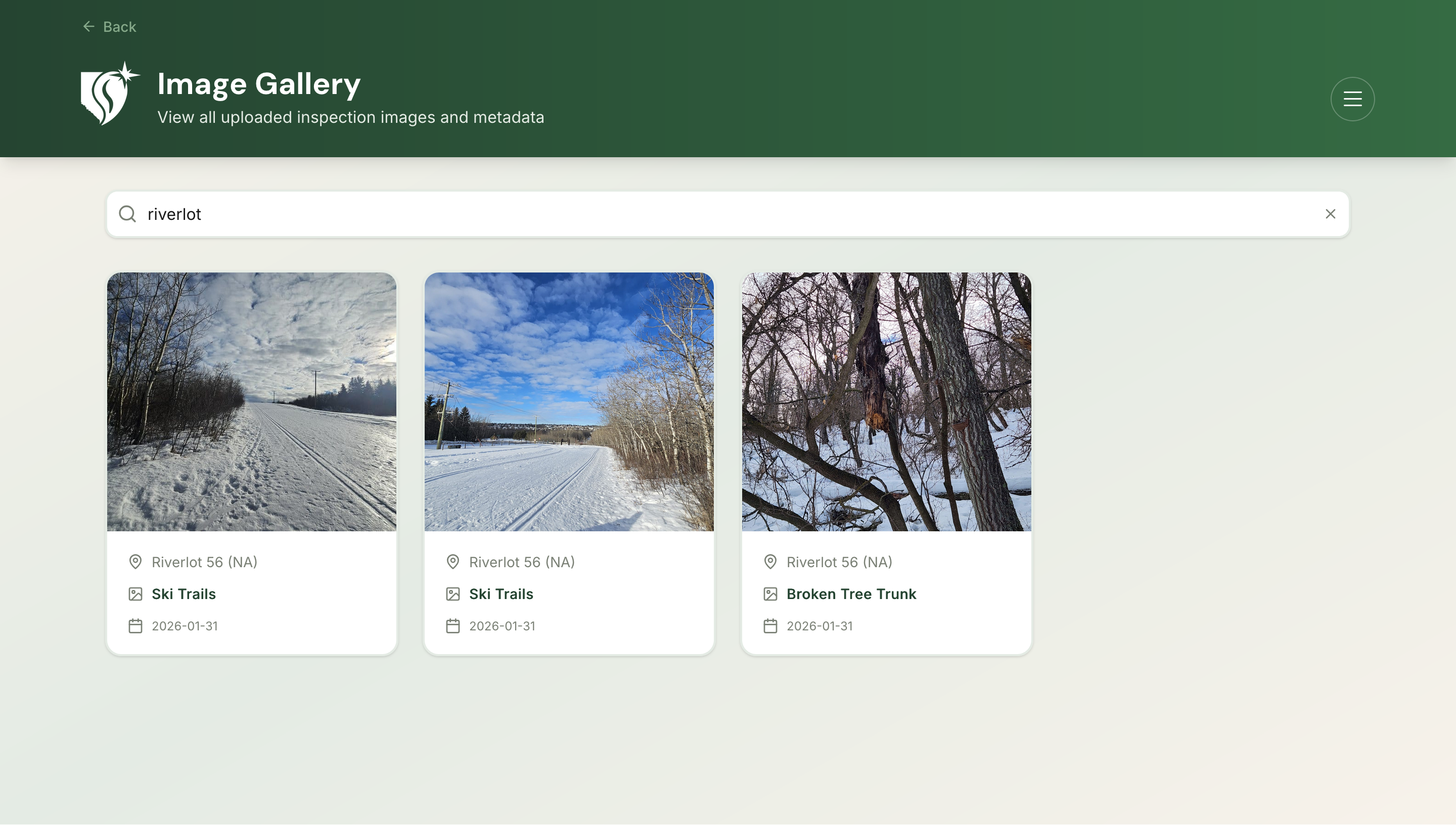 User Gallery View