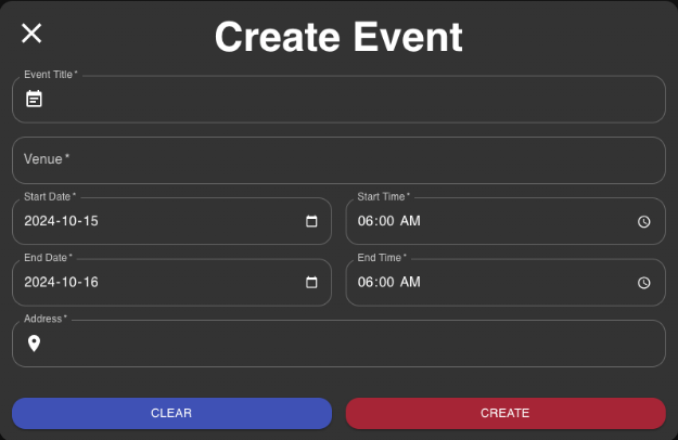 Create-event